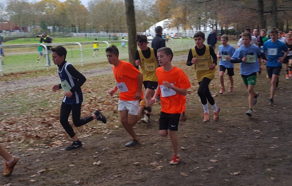 Compétition UGSEL : cross régional de La Roche sur Yon