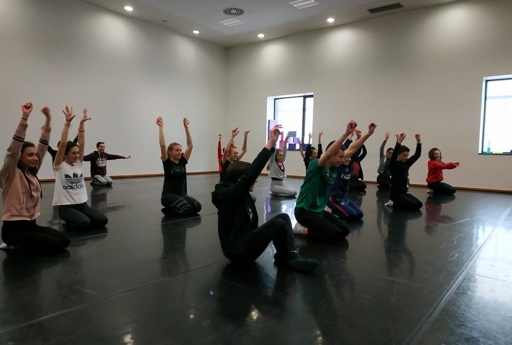 Parcours danse de la classe de 3A au Théâtre du Quai à Angers