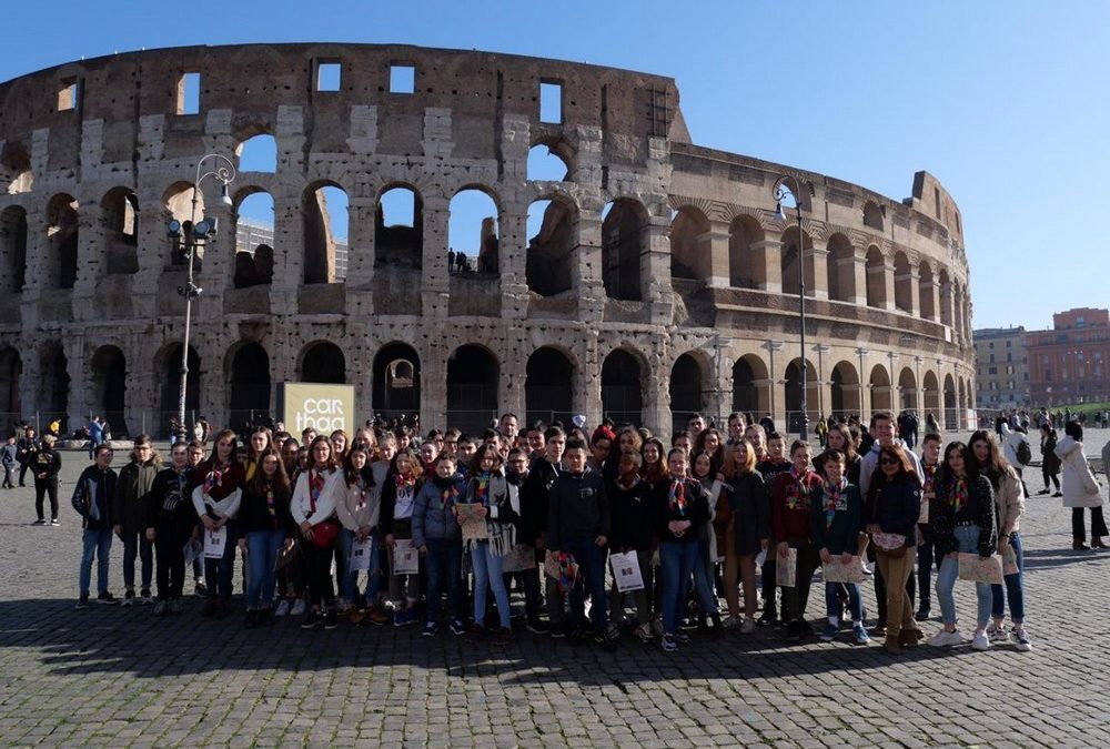 Séjour en Italie des 5e-4e latinistes et des élèves de 4A