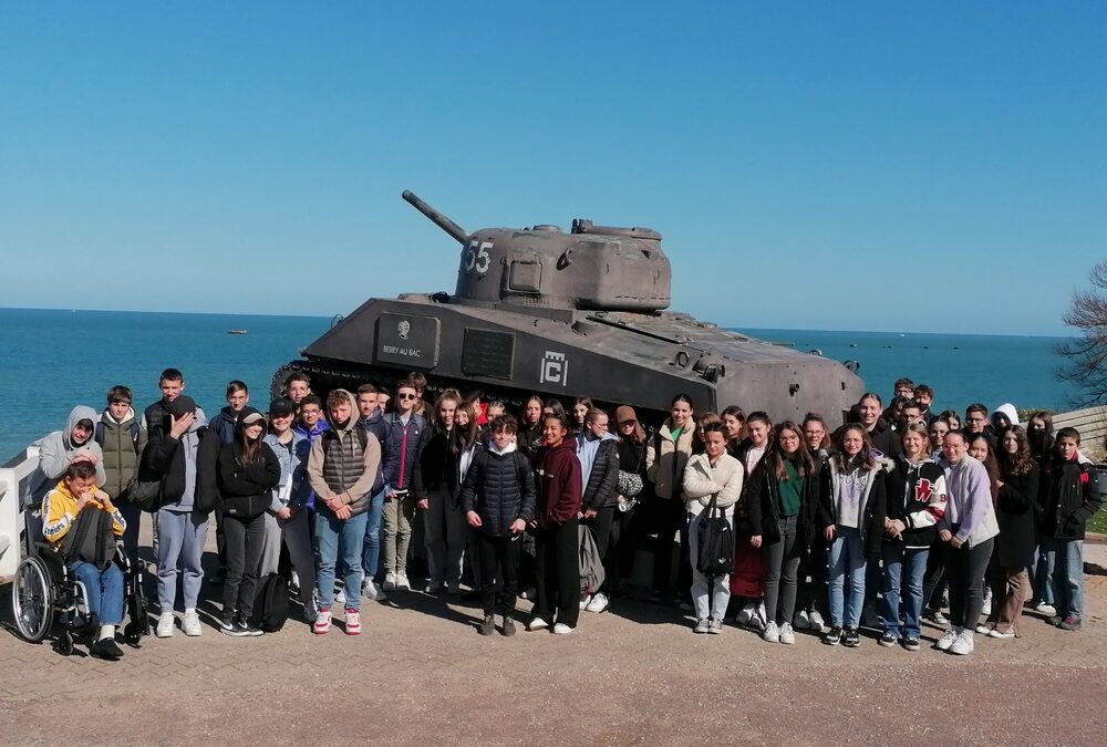 A la découverte du Débarquement de Normandie, un devoir de mémoire