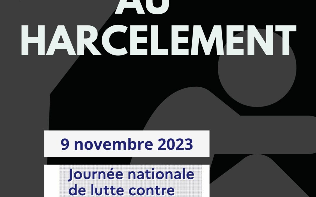 9 novembre, journée nationale de lutte contre le harcèlement scolaire